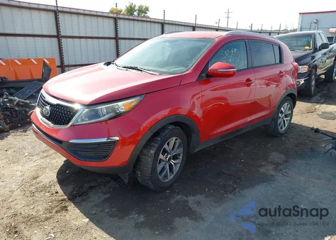 2015 Kia Sportage Lx z USA, uszkodzony, nr VIN KNDPB3AC3F7721075